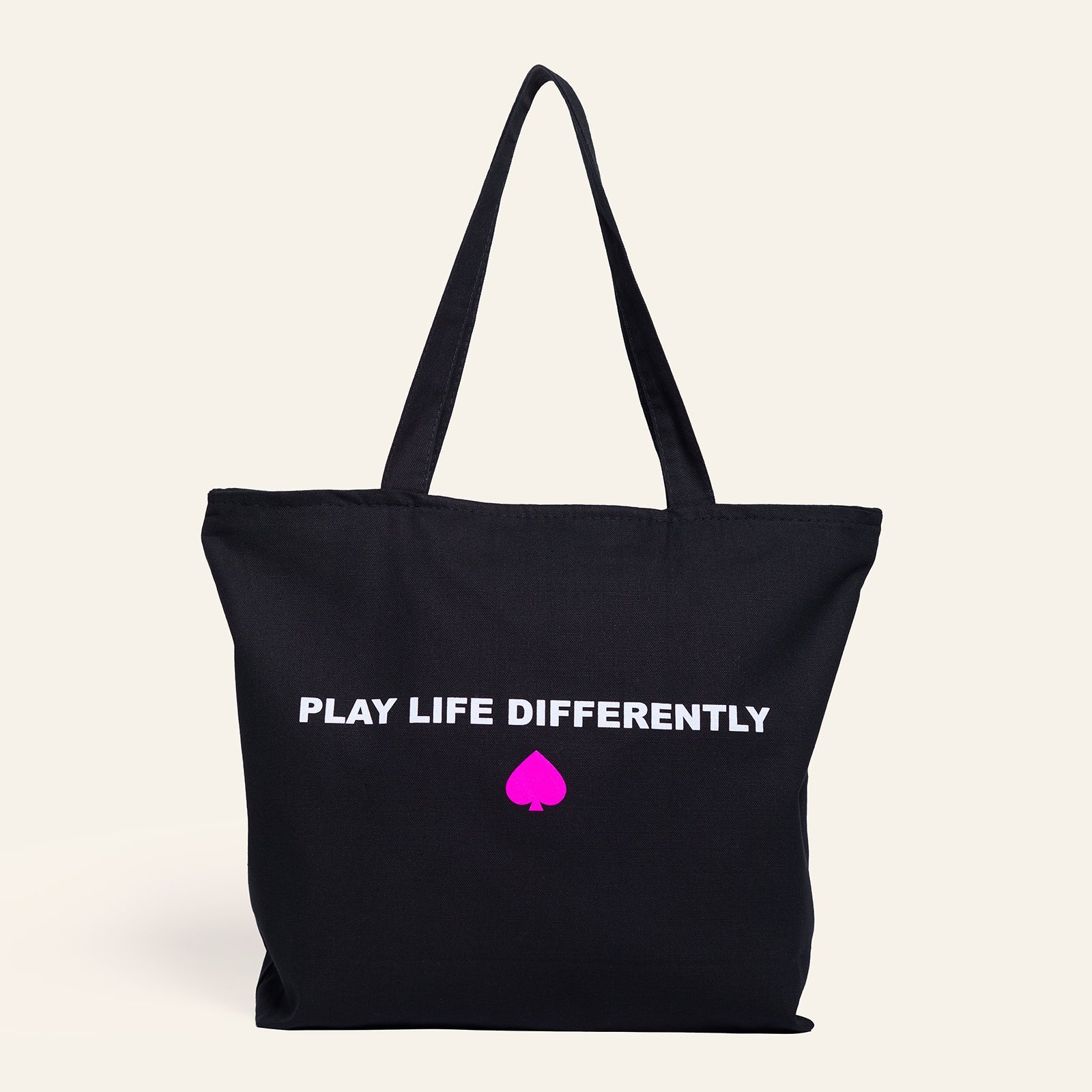 Play Life Differently Tote Bag Back