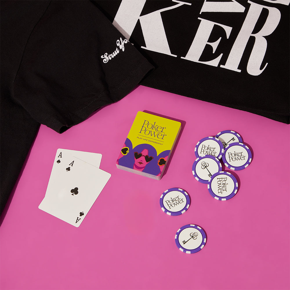 Bet-on-Yourself Poker Chips - Purple 1