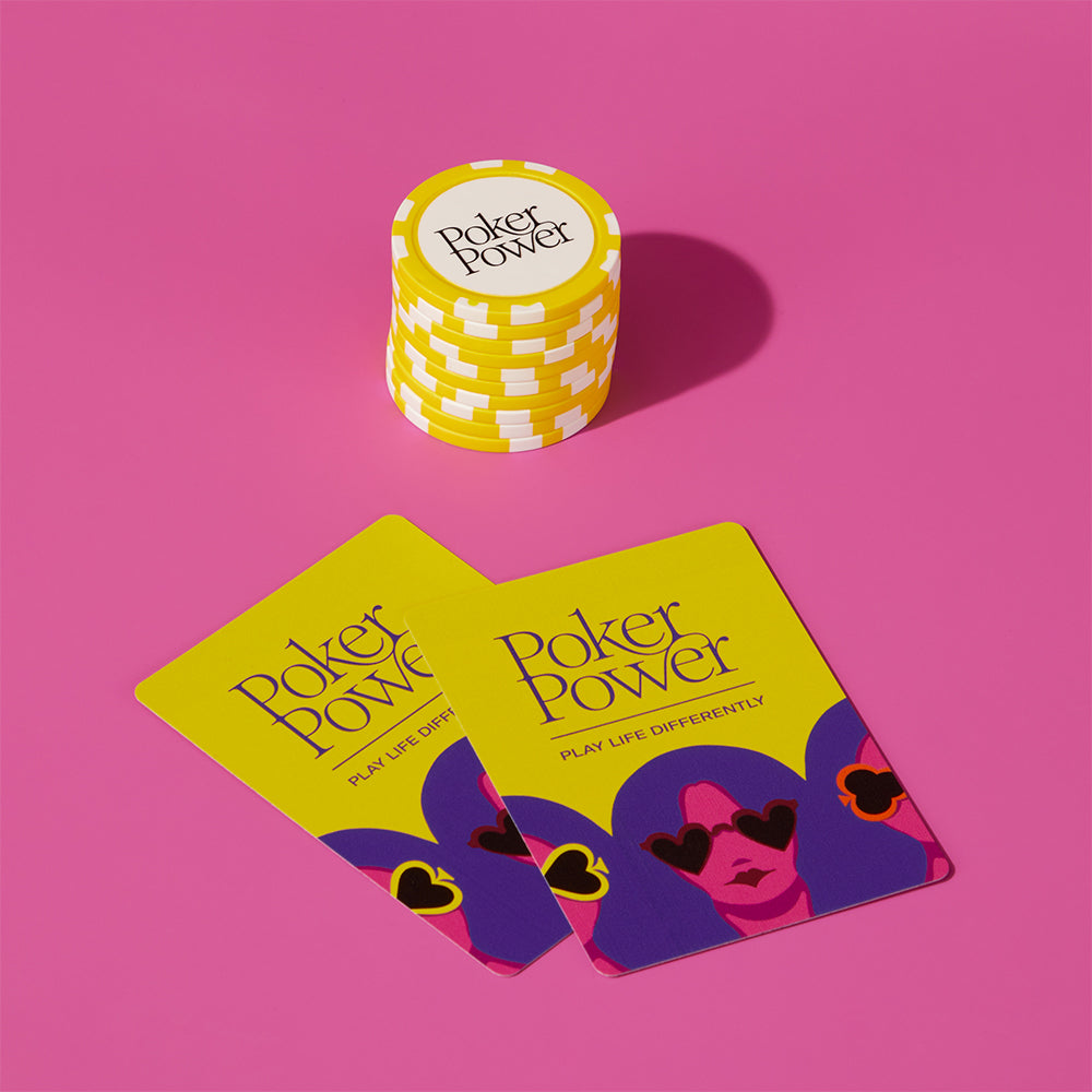 Bet-on-Yourself Poker Chips - Yellow 3
