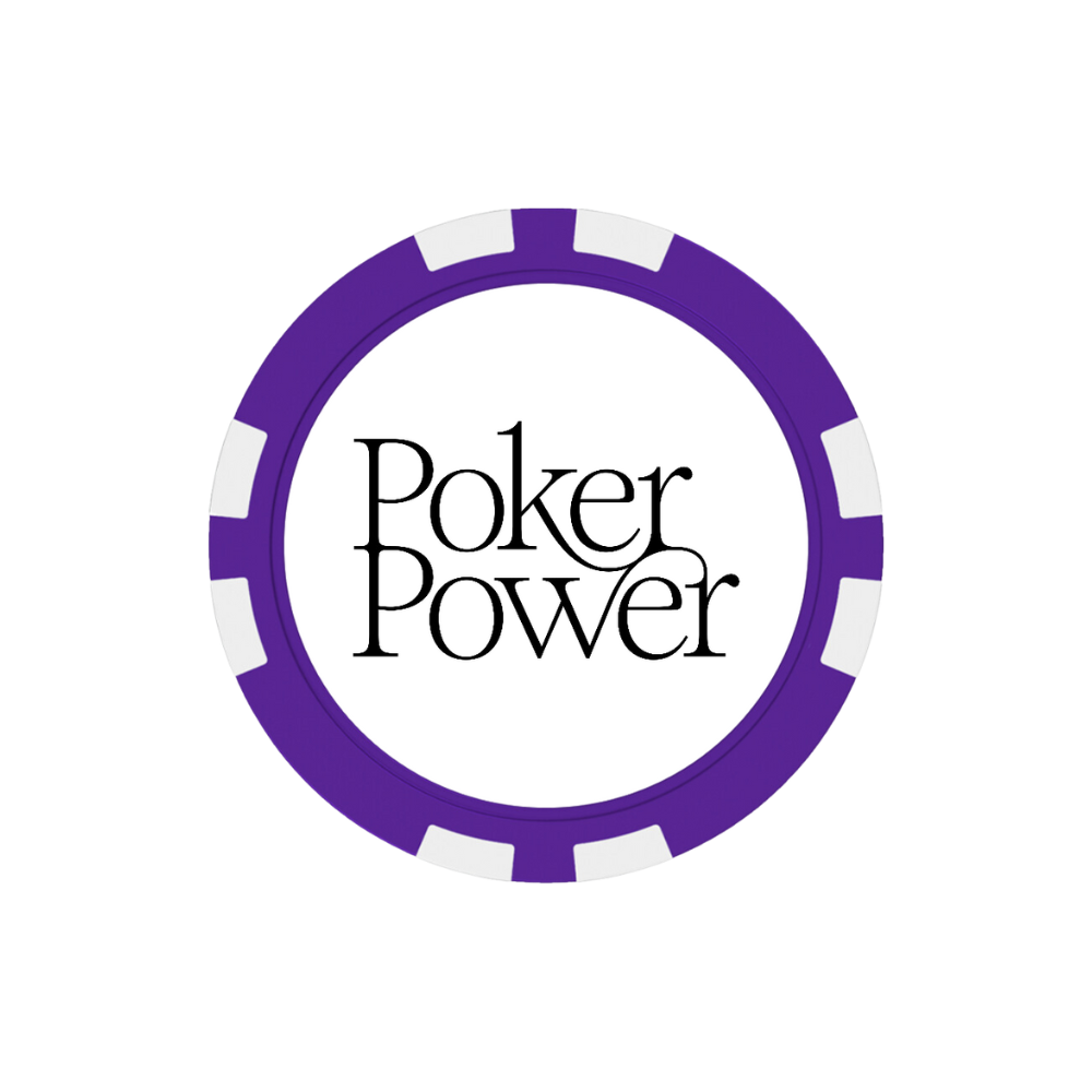 Bet-on-Yourself Poker Chips - Purple Back